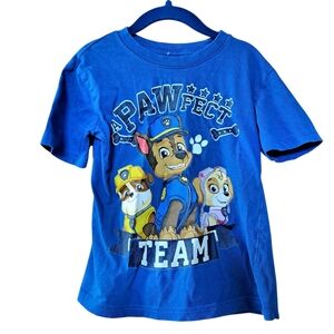 Paw Patrol Kids Blue “PAWfect Team” T-Shirt | Toddler 4T | 3/20$